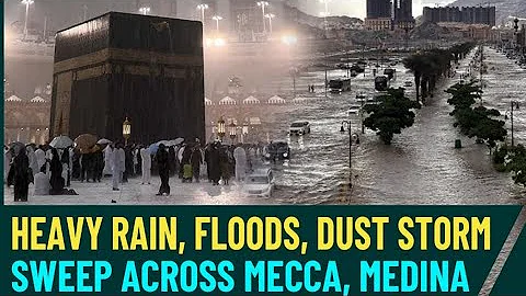Catastrophic Flooding in Saudi Arabia: Mecca, Jeddah, Madinah Hit by Record Rains, Cars Submerged