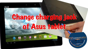 Change Asus Tablet charging jack