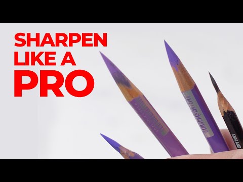 How to Sharpen Any Pencil Like a Pro