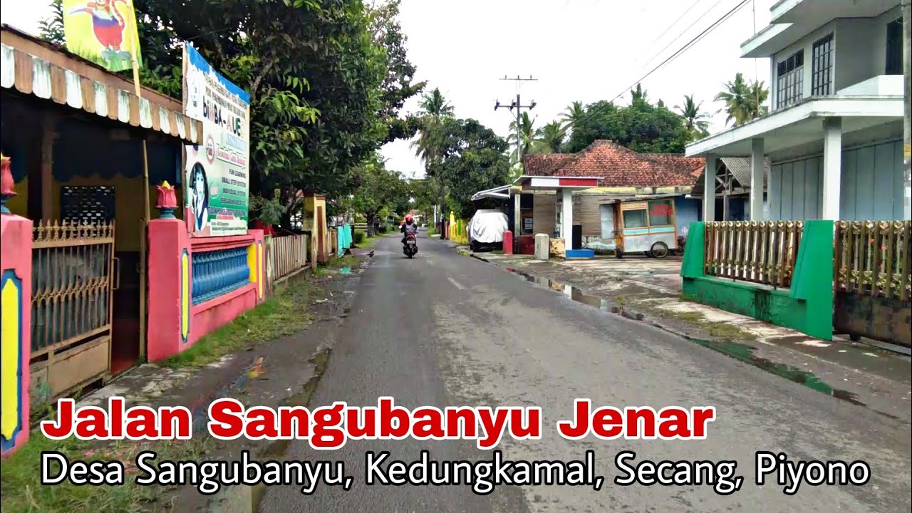 Jalan Sangubanyu Jenar Di Purworejo