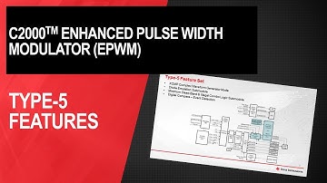 C2000 Enhanced Pulse Width Modulator (ePWM): Type-5 Feature Set