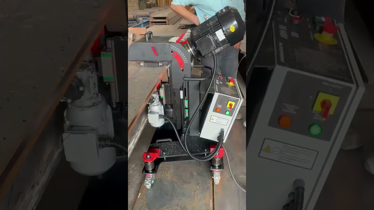 ABM-50 DD auto-feed, 8–80 mm plate