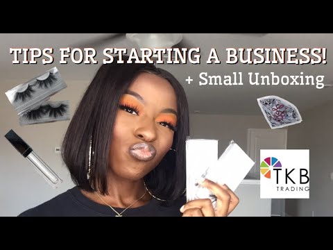 Starting Your Own Business: Beginner Tips & Mistakes To Avoid When Starting a Business + Unboxing