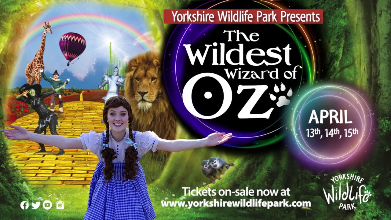 days out in. yorkshire The Wildest Wizard of Oz: an Easter Adventure at Yorkshire Wildlife Park (2019)