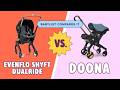 Doona vs Evenflo Shyft DualRide: Top Infant Car Seat Stroller 2026