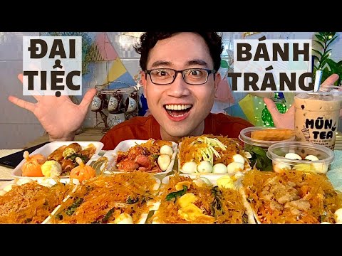 Video Ăn Đã Miệng Bánh Tráng Trộn Sốt Bơ Cay Các Loại Bánh... - youtube