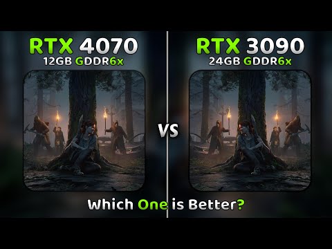 RTX 3090 vs RTX 4070 in 1440P🔥 | Biggest Comparison!