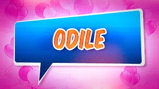Joyeux Anniversaire Odile Youtube