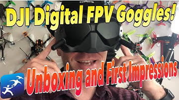DJI Digital FPV Goggles System – Unboxing and First Looks