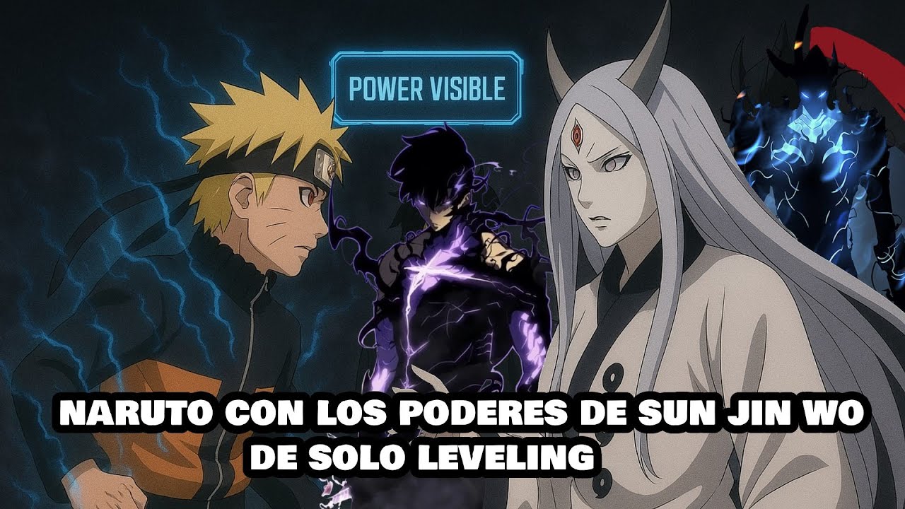 QHPS Naruto Obtenia los Poderes de Sun Jin Wo de Solo Leveling?