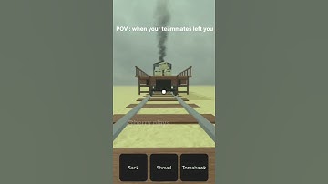 POV : when your teammate left you behind in dead rails #shorts #roblox #deadrails