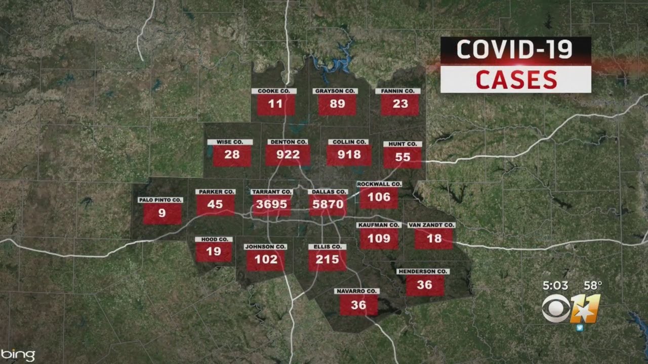Number of COVID-19 Cases Increase Across North Texas - YouTube
