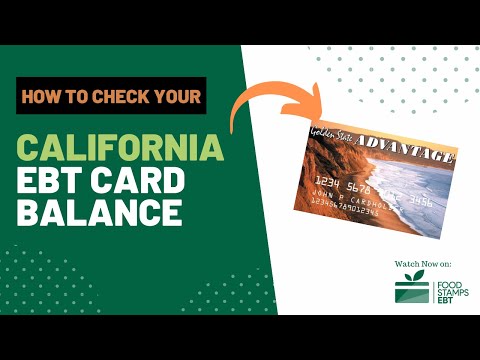 Edd Food Stamp Balance