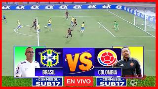 BRAZIL VS COLOMBIA LIVE SOUTH AMERICAN UNDER 17 CHAMPIONSHIP 2026 LIVE SEMIFINAL