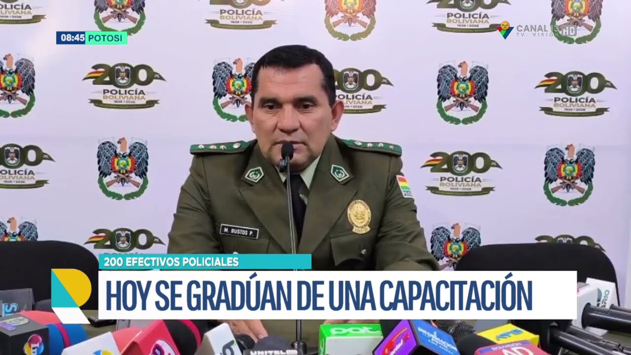 200 EFECTIVOS SE GRADÚAN EN CURSO DE POLICÍA Y ENTREGARÁN RÉPLICA HISTÓRICA