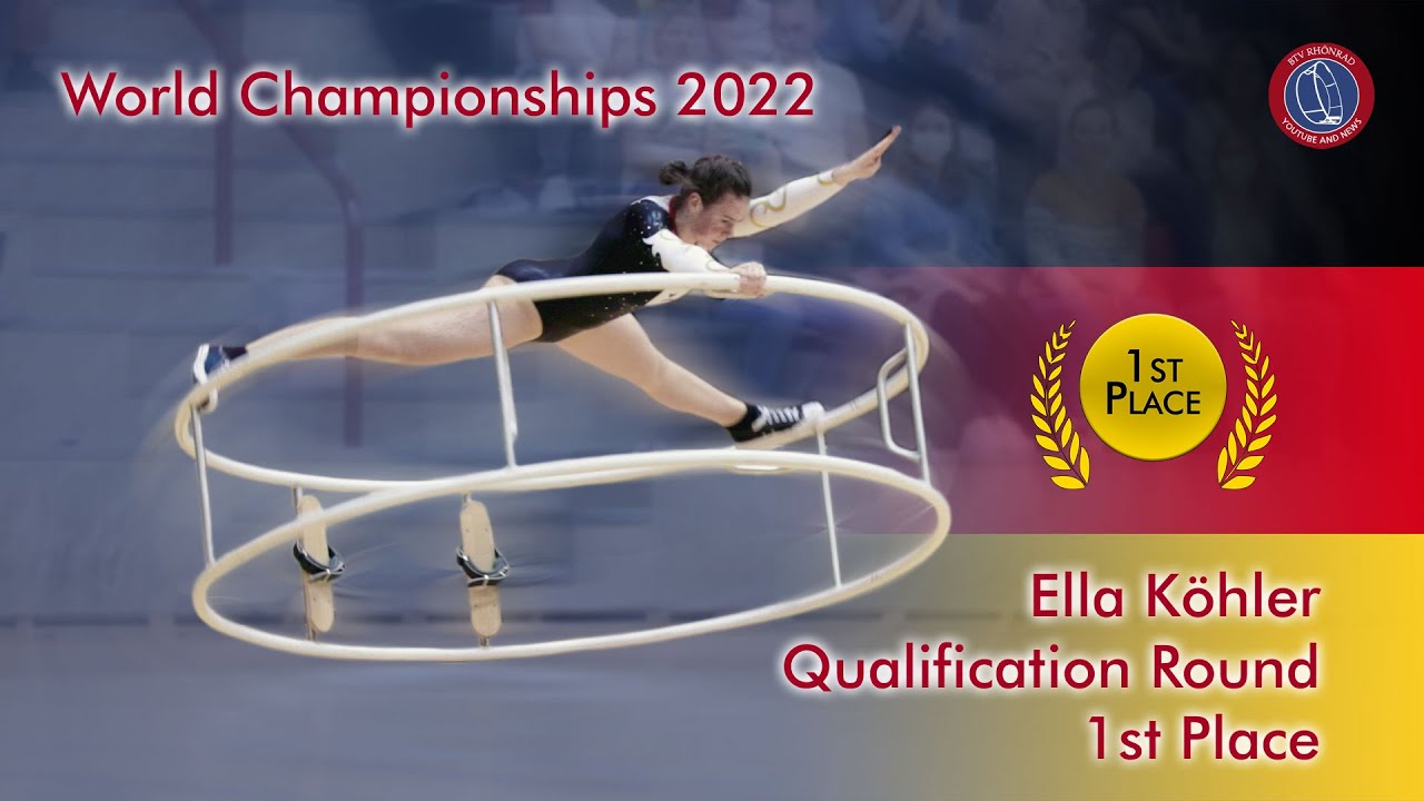Ella Köhler World Championships 2022 in Gymwheel Junior Woman Qualification 1st Place