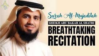 58 - Surah Al-Mujadilah Recitation Abu Bakr Al Shatri | سورة المجادلة | أبو بكر الشاطري  || Al Quran