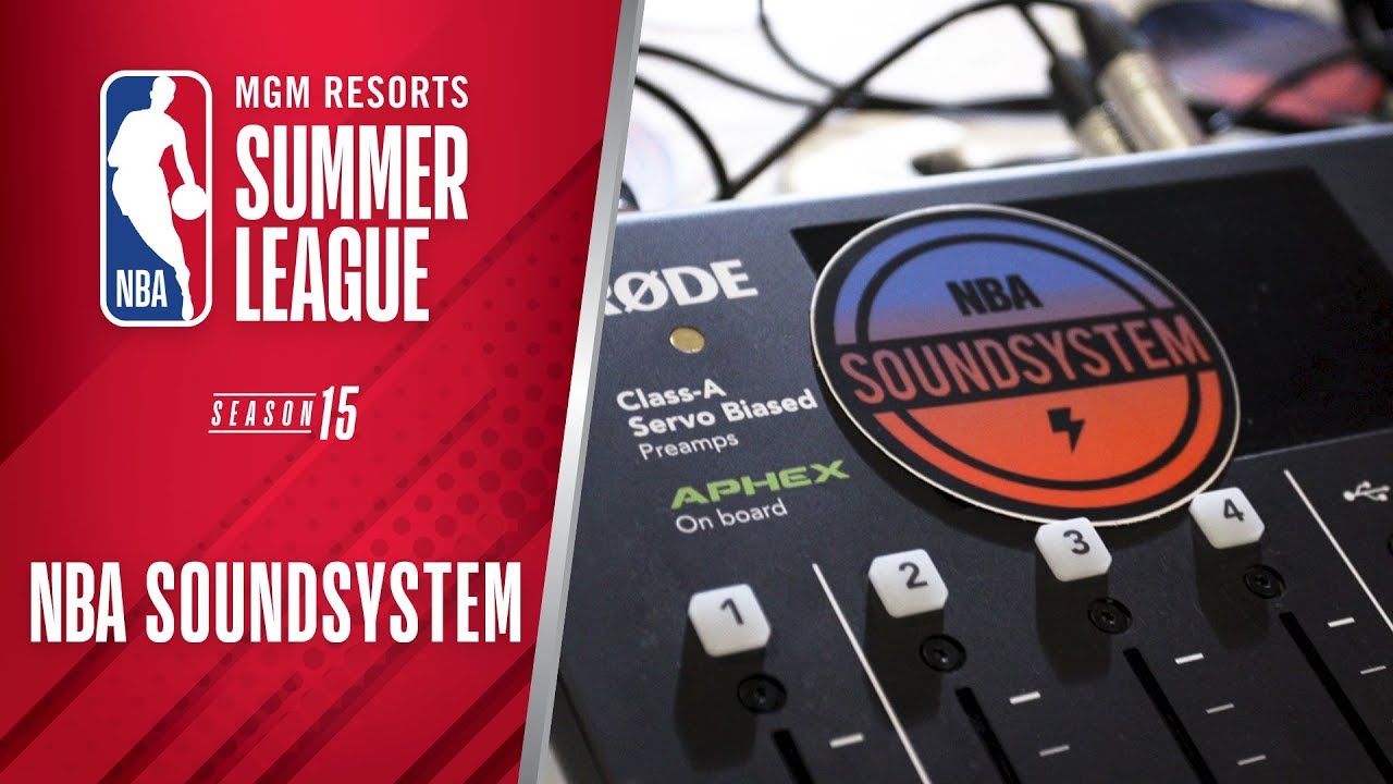 NBA Soundsystem at Summer League YouTube