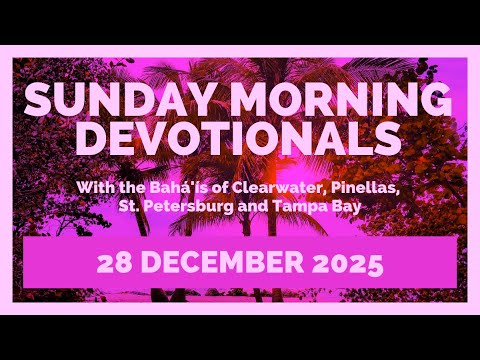 Sunday Morning Devotionals