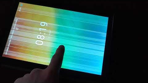 Teclast p20HD screen problem