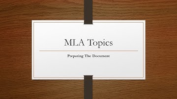 Fall 2022 English 1301 MLA Topics Creating the Entry