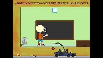 Addition of two 4 digit numbers with carry over U-2 class.3