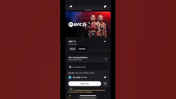 50% OFF…Rs. 2,249, UFC® 5, #ps5 #ps4 #budgetgaming #gaming