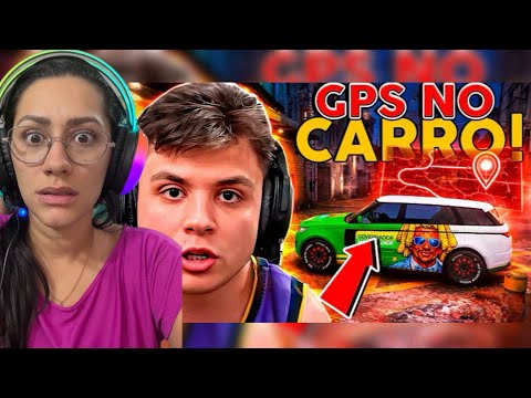 REACT: ESTÃO ME PERSEGUIND0 😱 GTA RP - Canal Paulinho o Loko