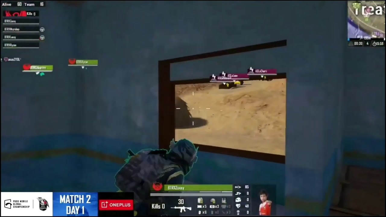 BTR VS ASL IN PMGC ON MIRAMAR MAP NEPALI TEAM