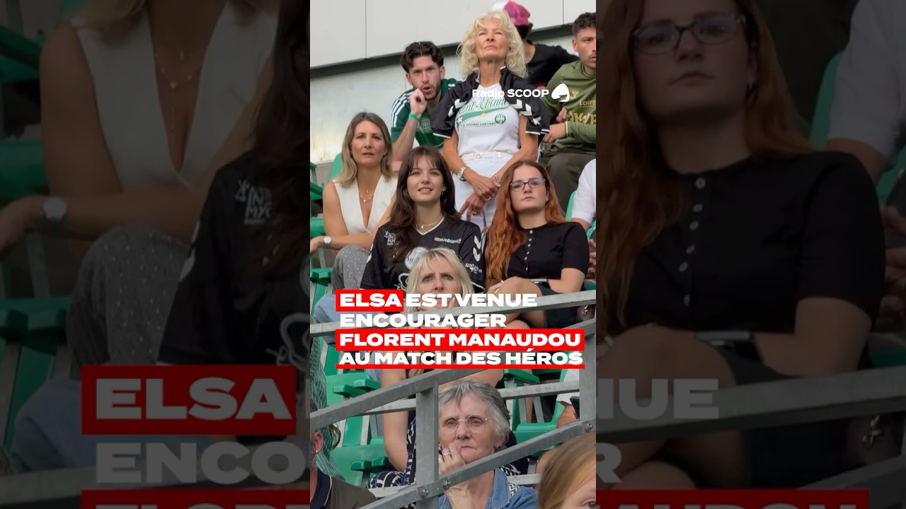 👀 Une supportrice très spéciale pour Florent Manaudou du nom d'Elsa Bois !