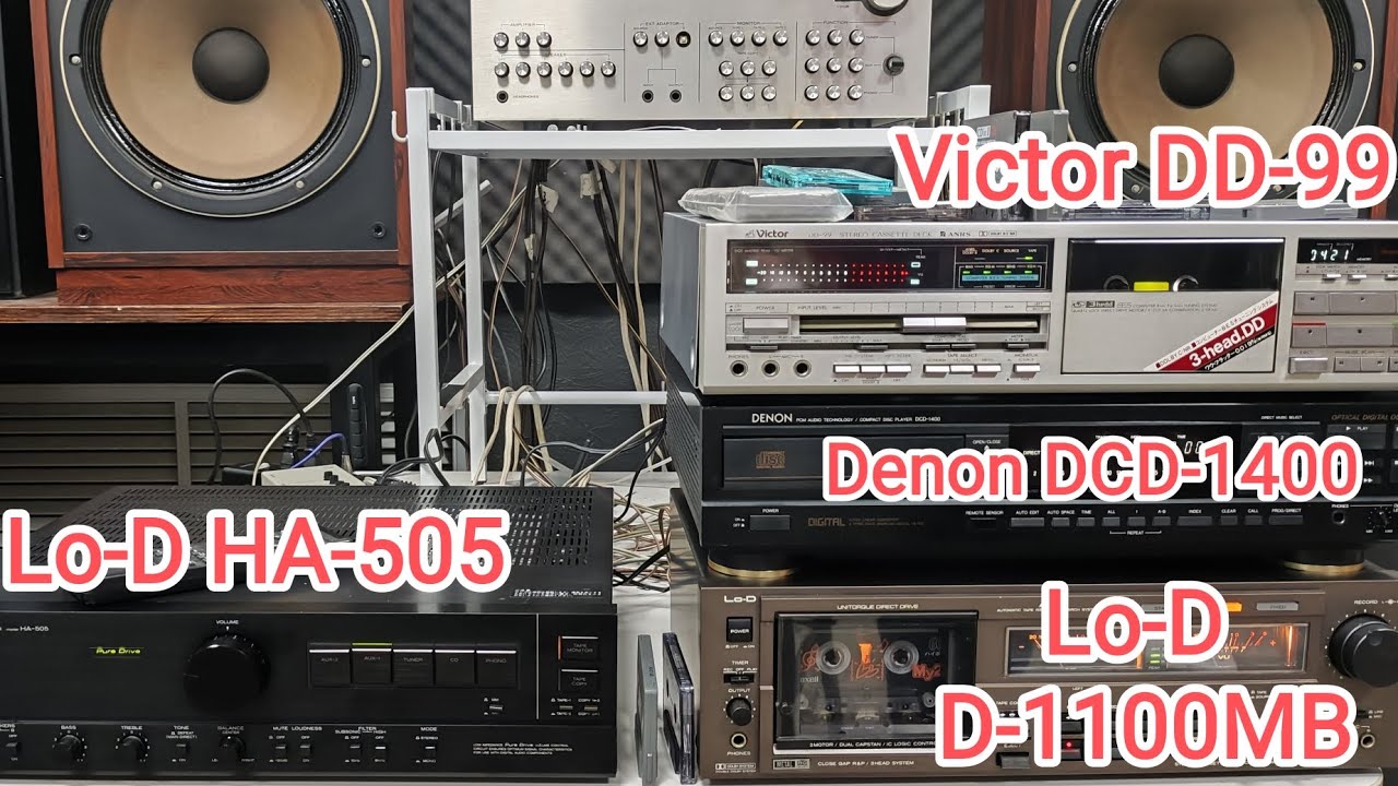 Lo-D HA-505 Victor DD-99 Denon DCD-1400 Lo-D D-1100MB +79235077707