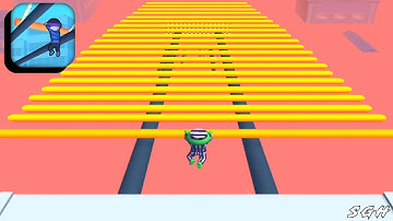 Roof Rails - Gameplay Walkthrough (Android, iOS) Part 34 | Level 338 - 347