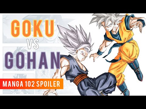 LA BATALLA MAS ESPERADA DEL MOMENTO GOKU VS GOHAN - SPOILER MANGA 102 DBS
