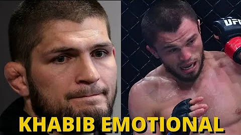 Khabib reacts to Umar Nurmagomedov's loss to Merab Dvalishvili at UFC 311