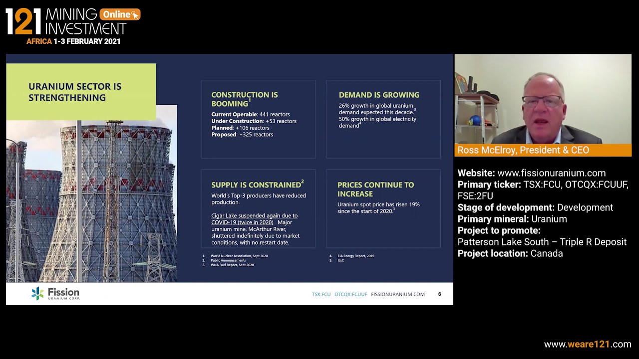 Fission Uranium - 121 Mining Investment Africa Online February 2021