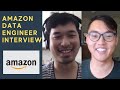 Amazon Data Engineer Mock Interview + Tips and Feedback!!