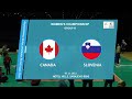 CAN vs SLO - 2022 WPV Sitting Volleyball World Championship - WOMEN POOL B