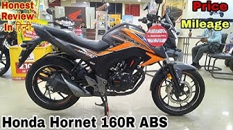 Hondahornet160r Youtube