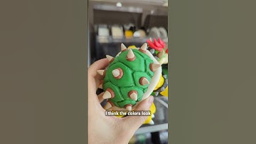 Bowser is 3D printed in Aurapol filament from Europe