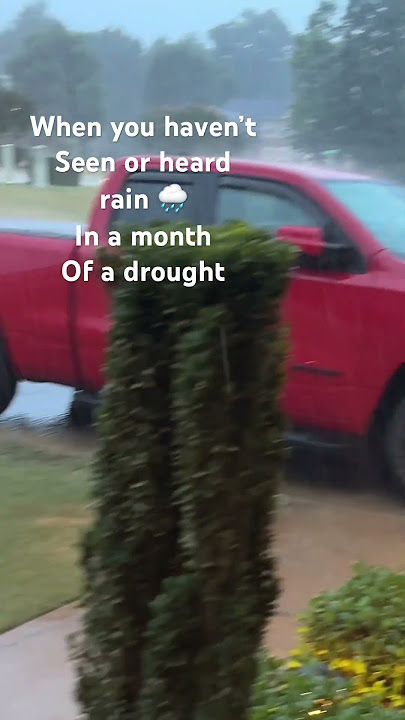 No Rain but Drought, this is how I feel today though.