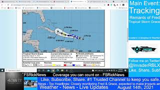 Invader's Underground Weather: Watching Fred & Grace, Updates? 8/14/2021