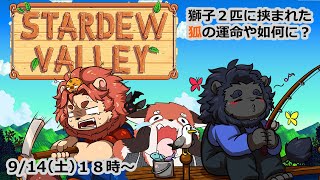 【Stardew Valley 1.6】農家獅子２匹に挟まれた狐の運命や如何に！？