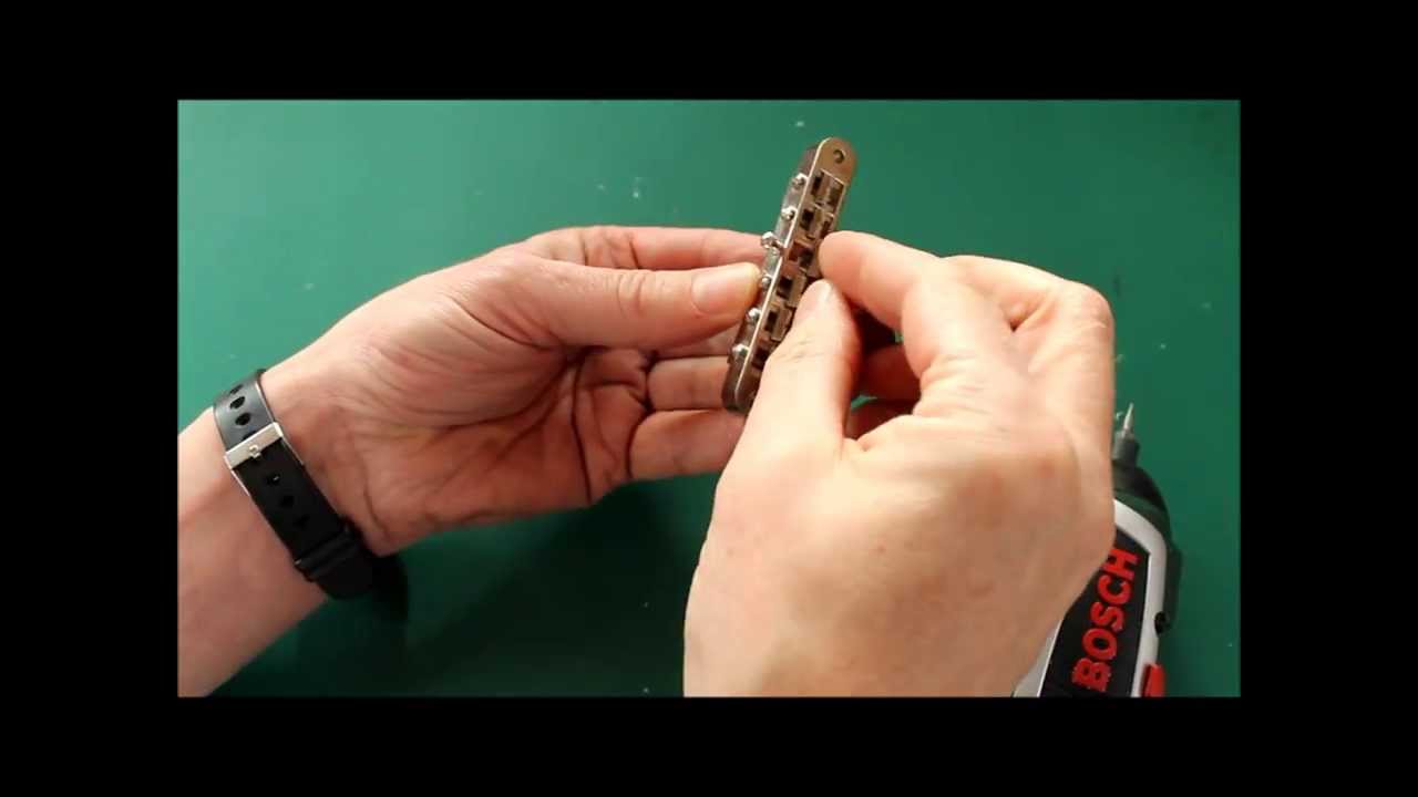 Replacing Nashville Bridge Saddles YouTube