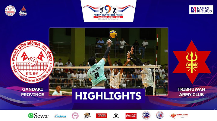 HIGHLIGHTS - Gandaki vs Army : Men's M7 : 9th PM Cup NVA League | गण्डकी विरुद्ध आर्मी