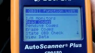 how to use  Actron CP9180 OBD II scanner tools