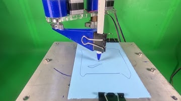 Homemade Scara Robot Arm DIY Robotic Aluminium Machine Arduino Pen Craft Plotter Draw 1