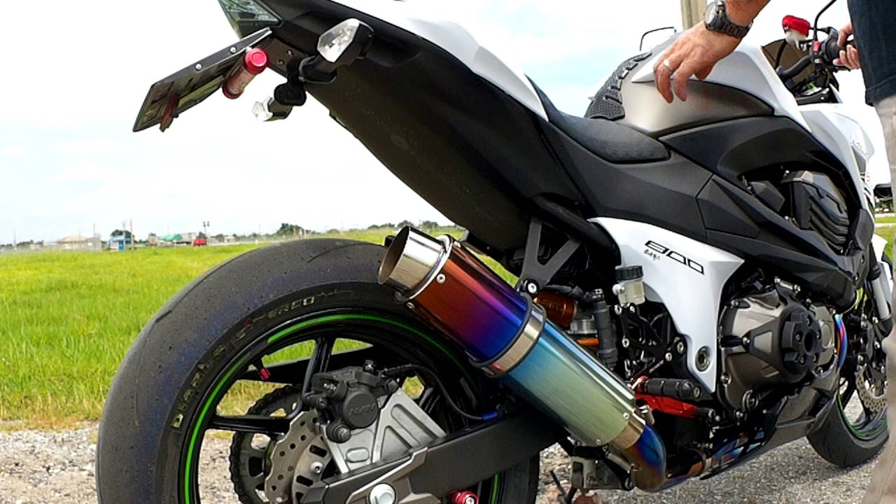 Z800 full system exhaust sound YouTube