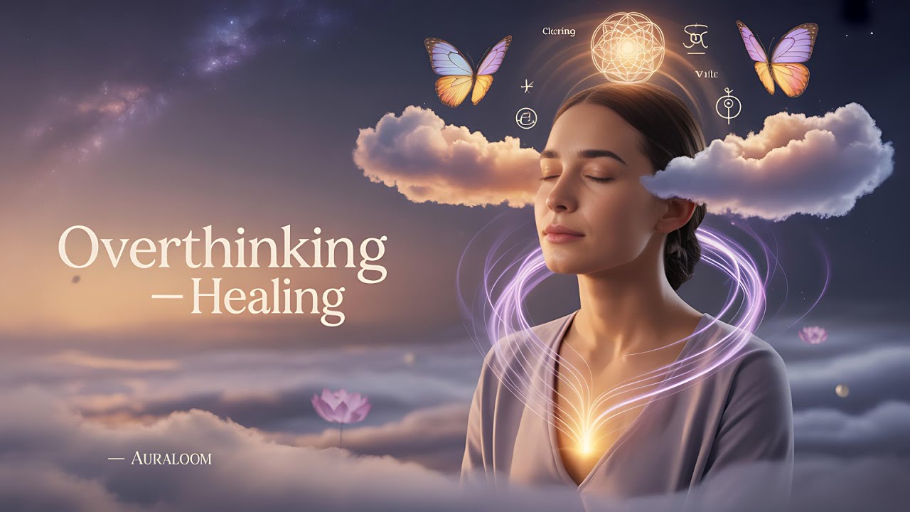 Overthinking से राहत | Divine Mind Healing Sound Therapy in Hindi | Aura Loom Energy Music