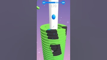 Stack Ball 3D Game | Level 337 | Play Stack Ball Game In Fast Speed | Stack Ball Game YouTube Short