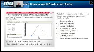 A Practical Approach to Teaching DOE for Biomanufacturing Using JMP 2026 EU PO JMP User Commun